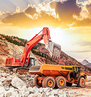Backhoe small